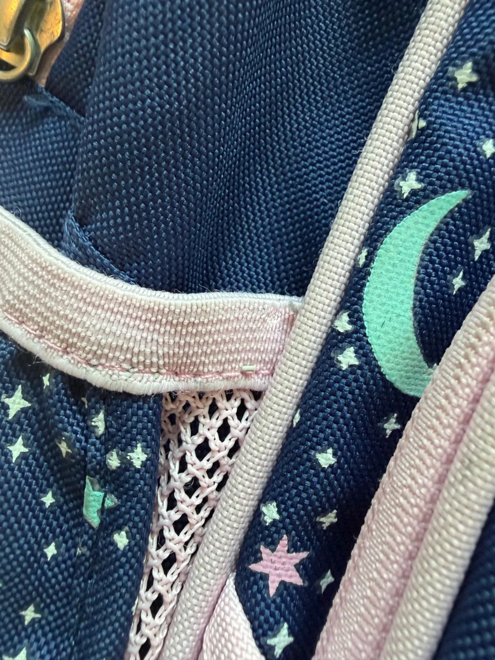 Pottery Barn Kids navy backpack